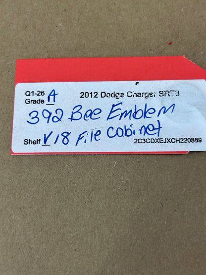 15-23 MOPAR DODGE CHARGER SRT 392 SCAT PACK DASHBOARD EMBLEM BADGE NAMEPLATE OEM