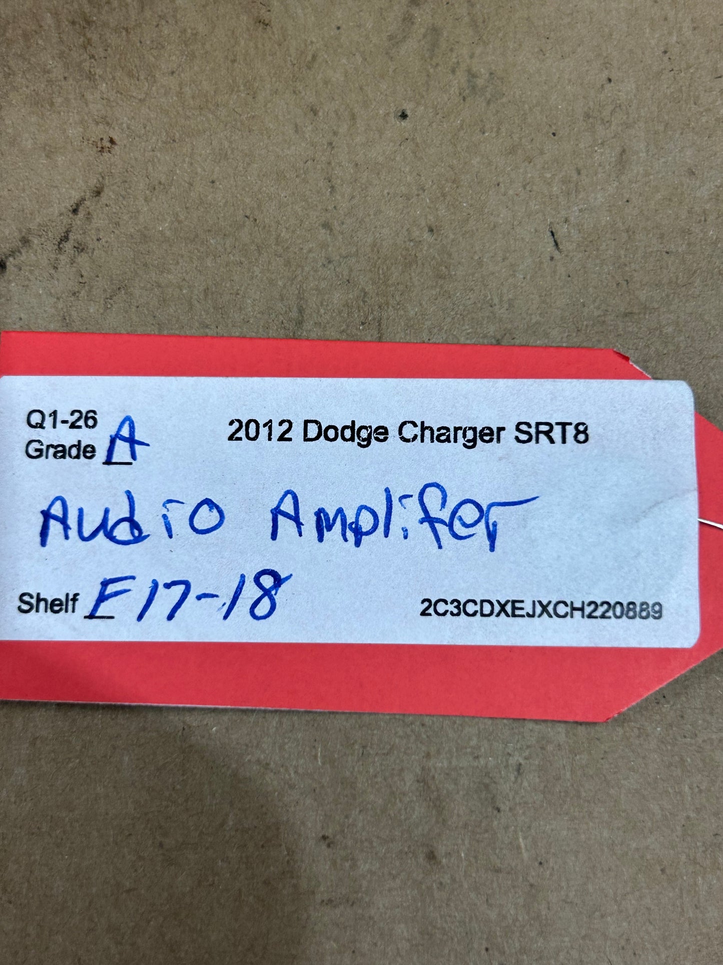 17-23 276 WATT CHARGER CHALLENGER 300 AUDIO RADIO AMPLIFIER OEM 68549150AA