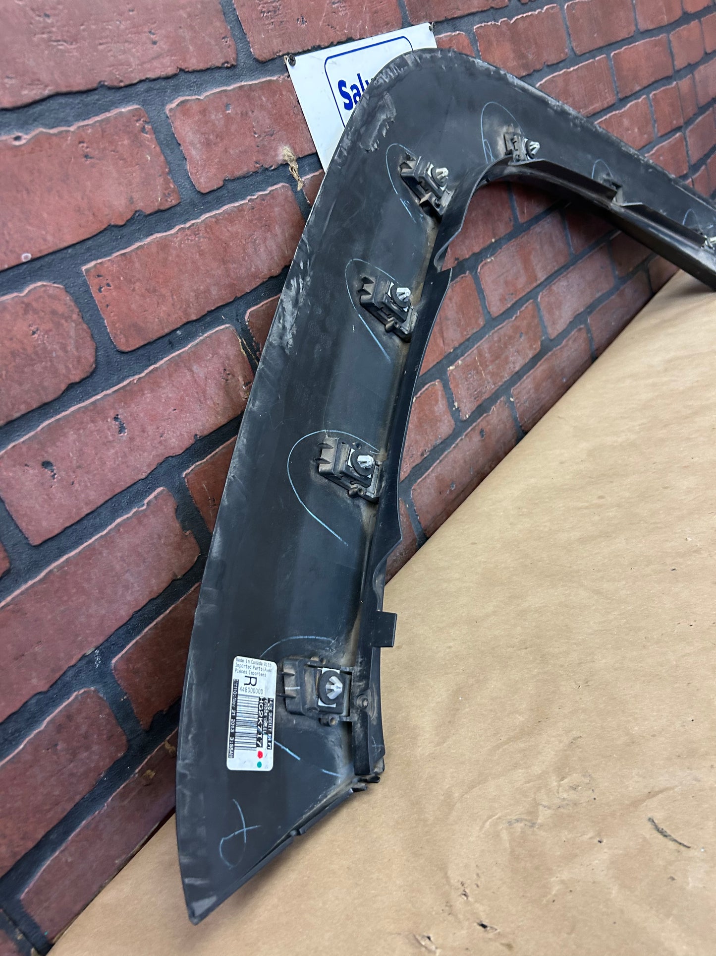 14-21 Jeep Grand Cherokee Summit Front Right Passenger Fender Flare Black OEM
