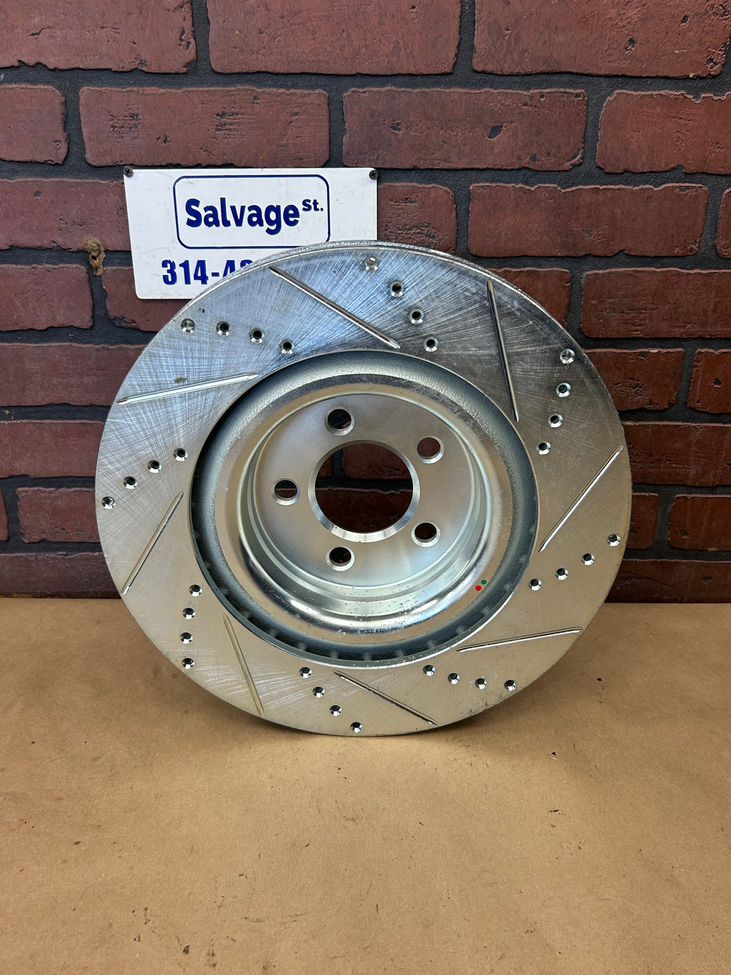 2005-2023 Dodge Challenger Charger 300 BR4 Slotted Drilled Front Rotor Set *NEW*