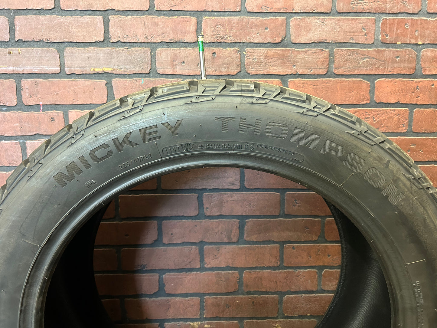 NEW 285/45R22 Mickey Thompson Black Wall Tire 10/32nds