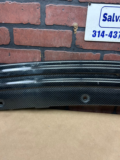 05-10 Jeep Grand Cherokee Rear Carbon Fiber Running Board Step Pad Damaged OEM