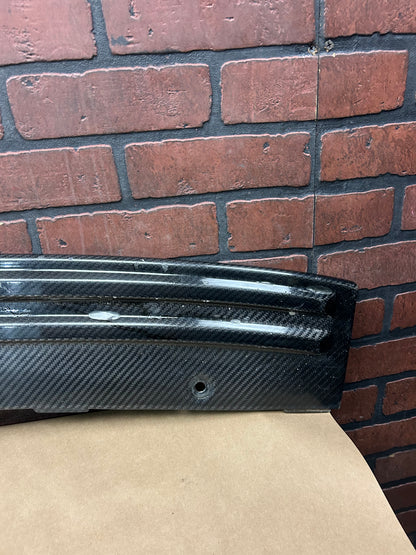 05-10 Jeep Grand Cherokee Rear Carbon Fiber Running Board Step Pad Damaged OEM