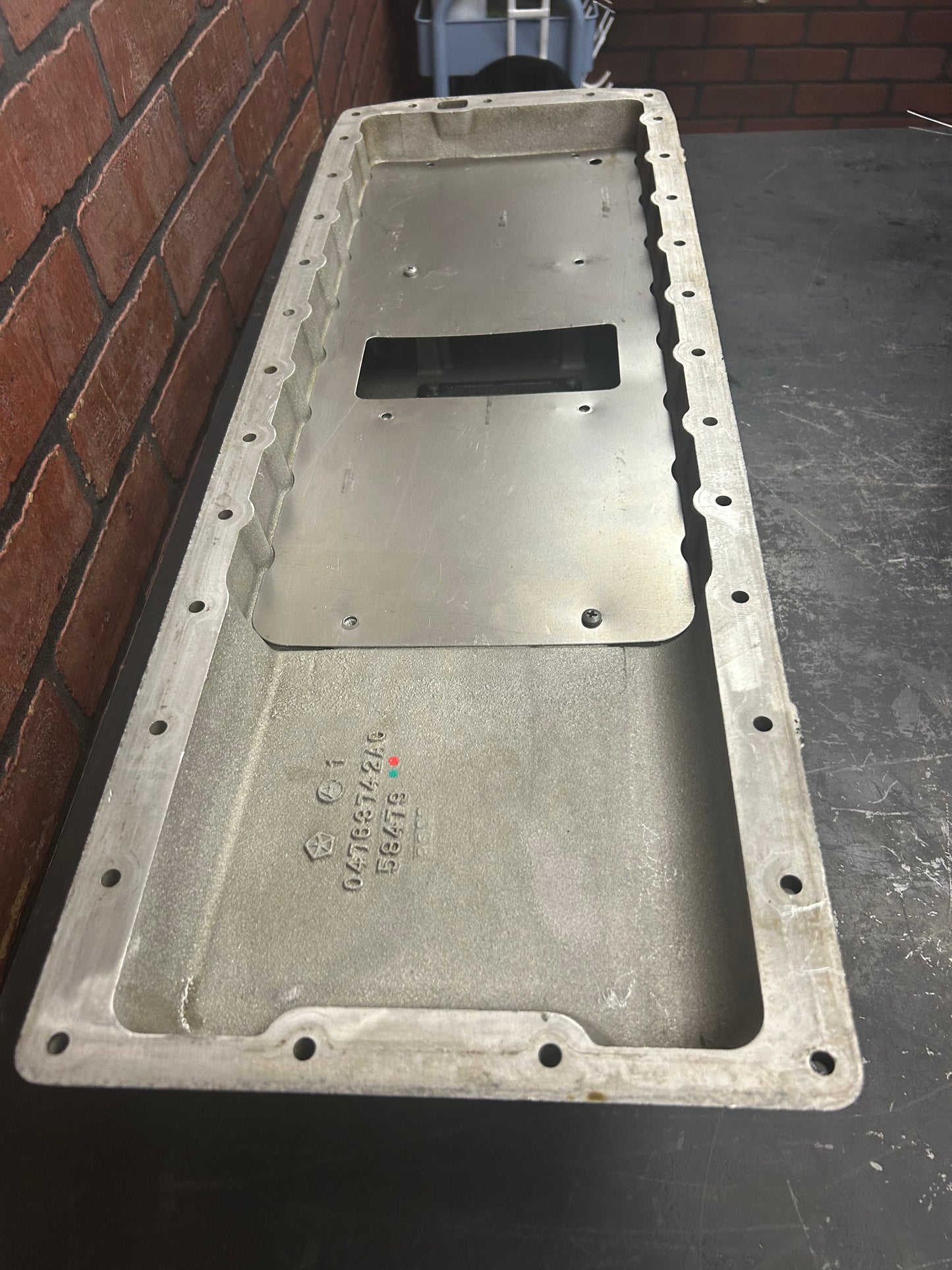 2000-2002 Generation 2 Dodge Viper GTS ACR 3 Fin Oil Pan 8.0L 04763742AC OEM 17K