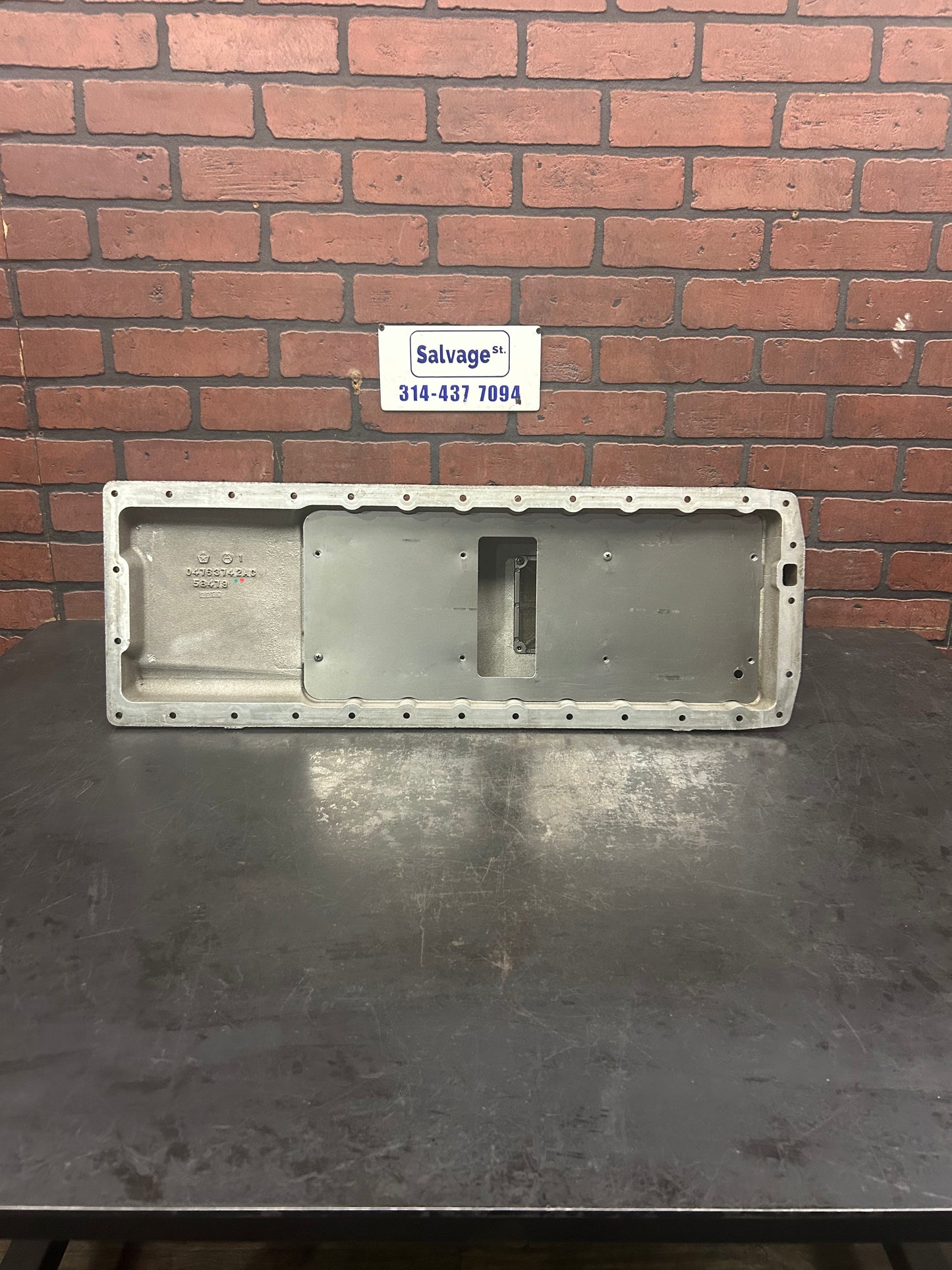 2000-2002 Generation 2 Dodge Viper GTS ACR 3 Fin Oil Pan 8.0L 04763742AC OEM 17K