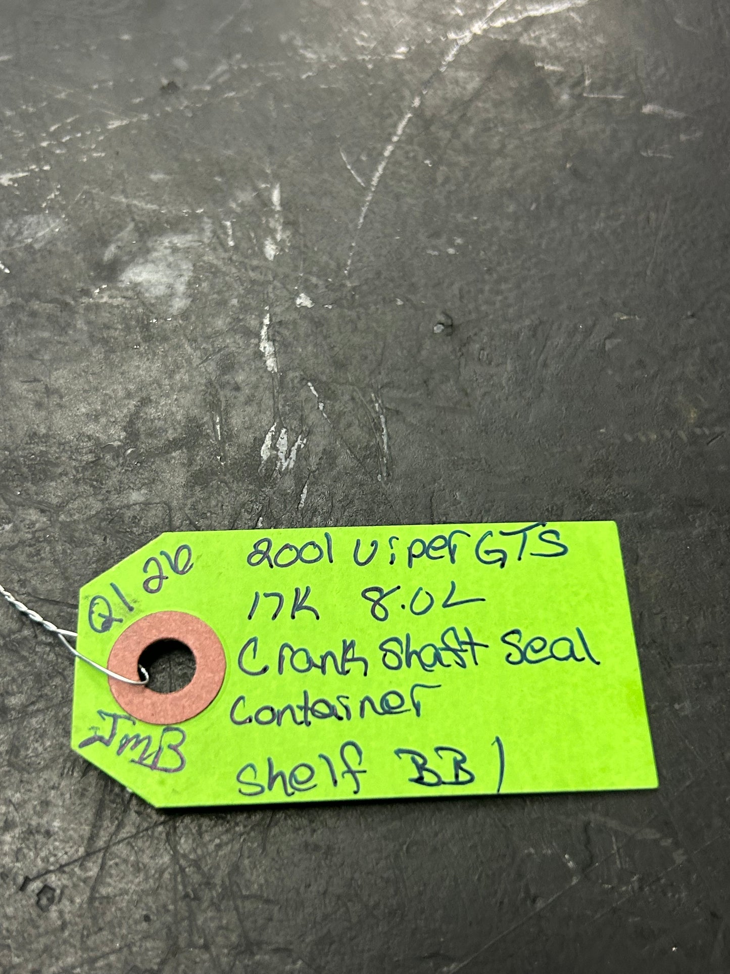 1996-2002 Dodge Viper GTS 8.0L V10 Crankshaft Main Seal Retainer Cover 04763728