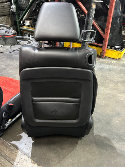 15-23 Challenger Scat Pack SRT Red Alcantara Leather Seat Set Front Rear OEM 87K