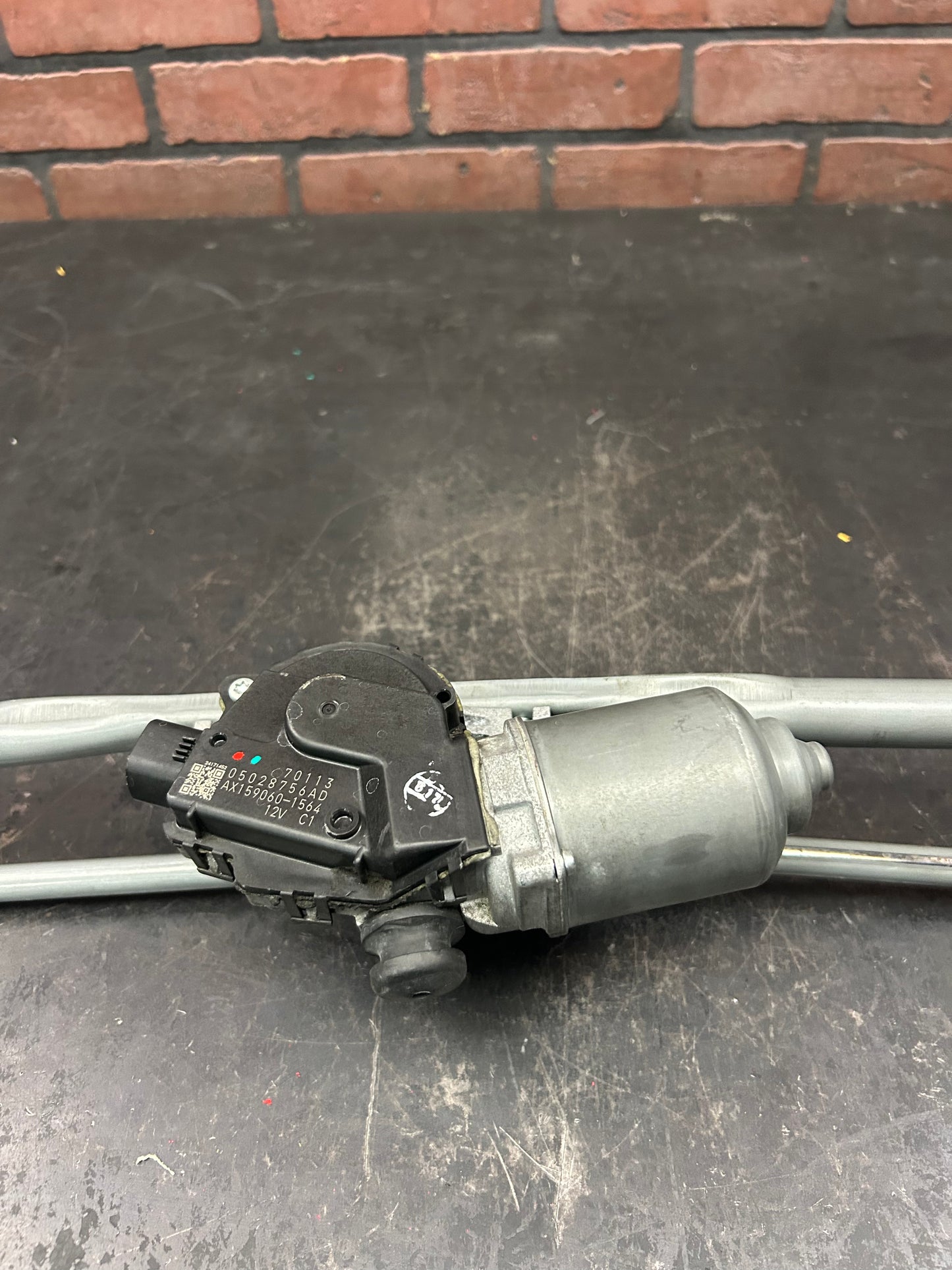 2008-2023 Dodge Challenger Front Windshield Wiper Linkage W/Motor 05028756AD OEM
