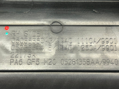 15-23 Dodge Challenger Charger 6.4L LH & RH "Powered by SRT" Engine Cover Set