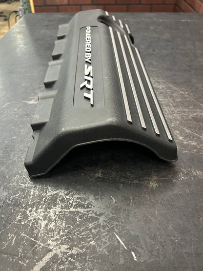 15-23 Dodge Challenger Charger 6.4L LH & RH "Powered by SRT" Engine Cover Set