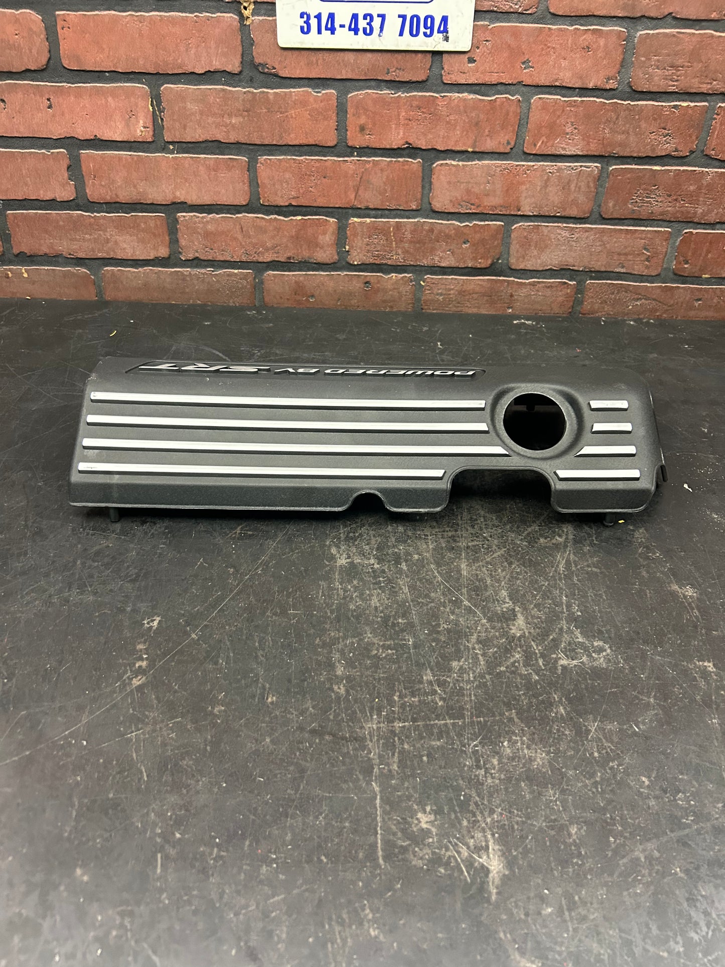 15-23 Dodge Challenger Charger 6.4L LH & RH "Powered by SRT" Engine Cover Set