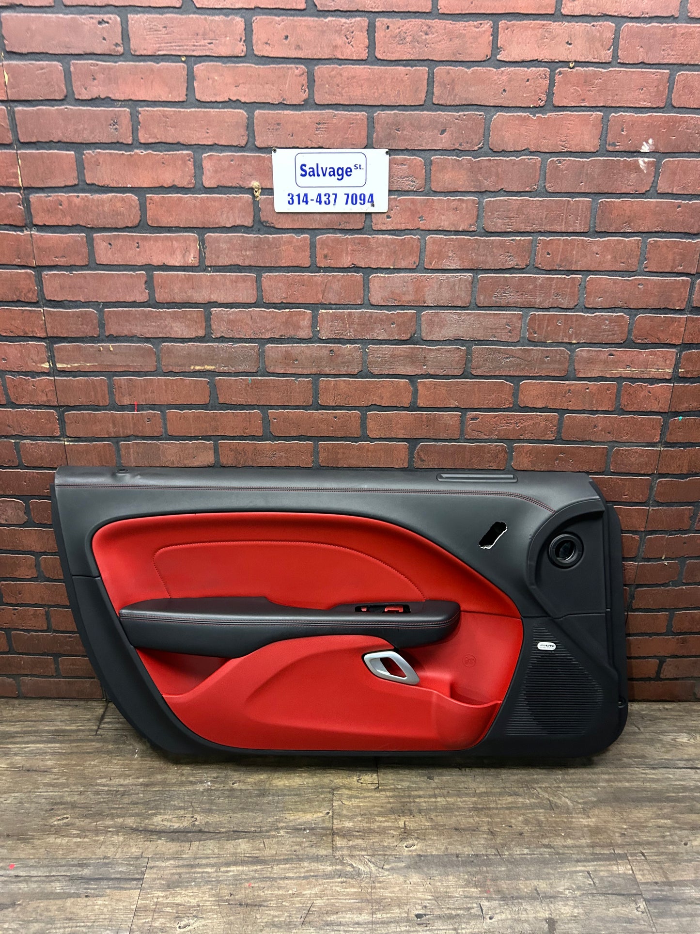 2015-2023 Dodge Challenger SP Ruby Red Driver LH Front Door Panel 7AG231R5AB OEM