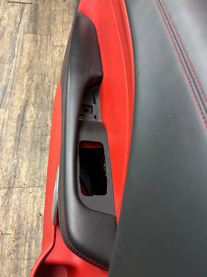 2015-2023 Dodge Challenger SP Ruby Red Driver LH Front Door Panel 7AG231R5AB OEM