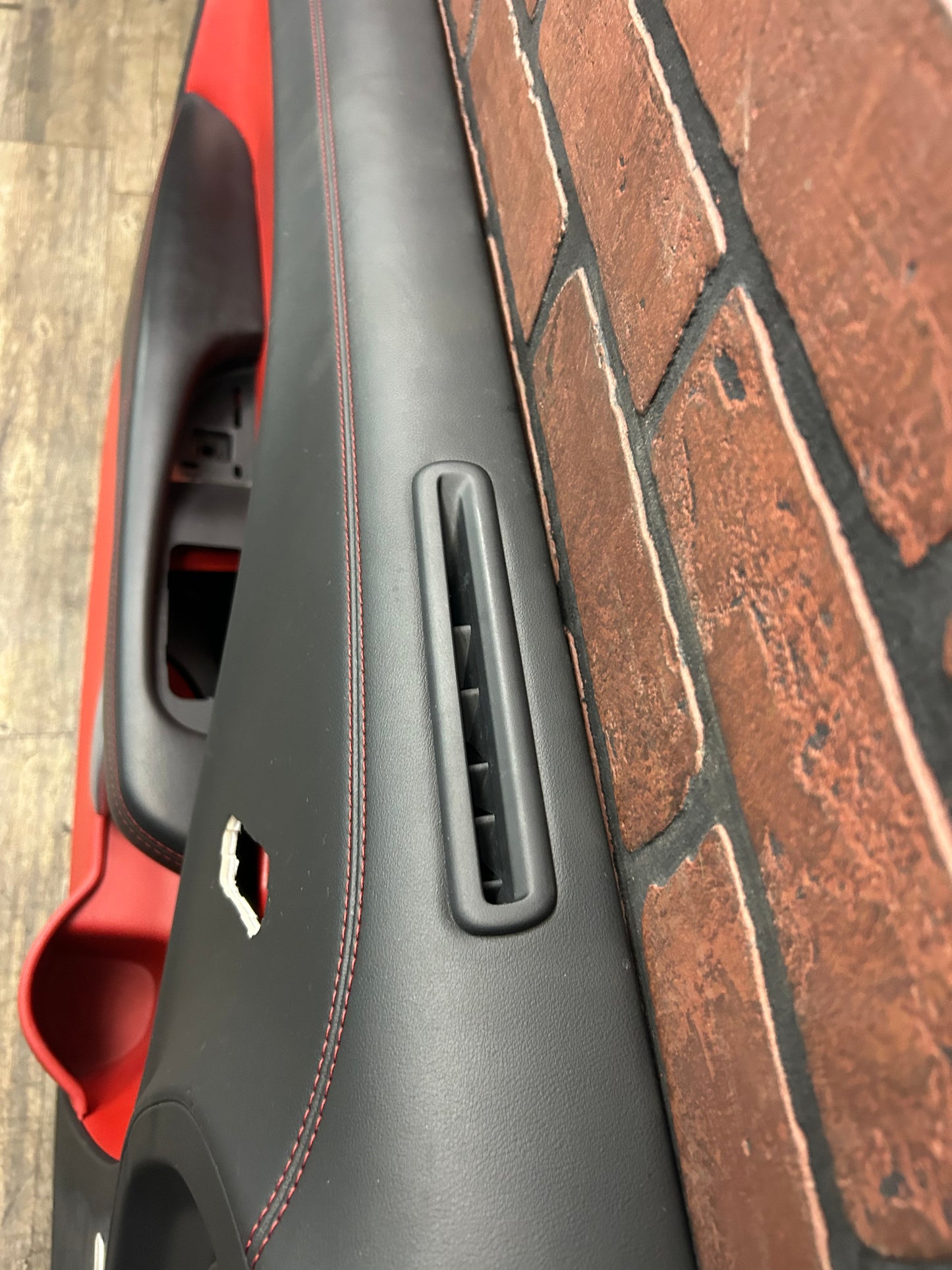 2015-2023 Dodge Challenger SP Ruby Red Driver LH Front Door Panel 7AG231R5AB OEM