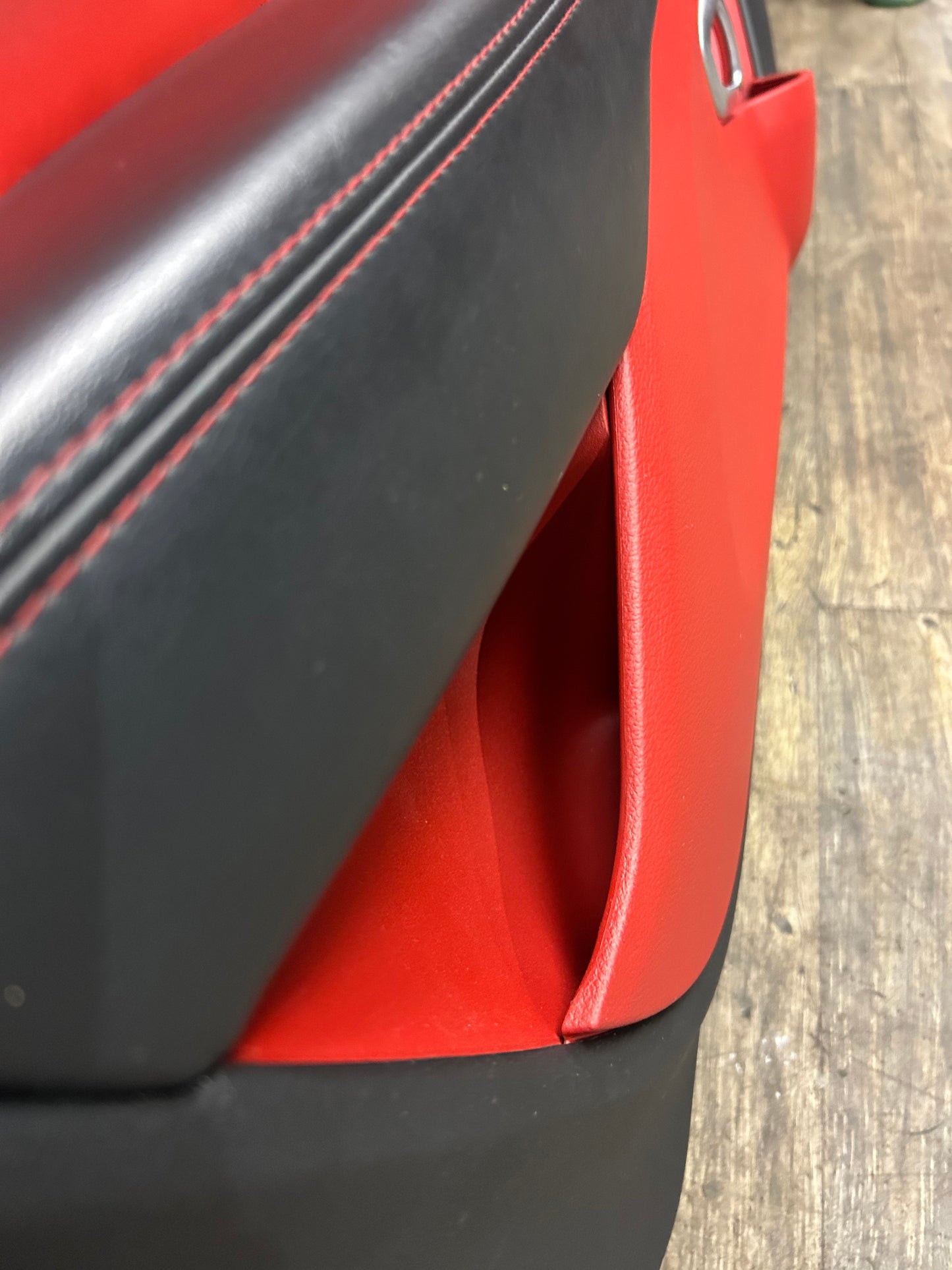 2015-2023 Dodge Challenger SP Ruby Red Driver LH Front Door Panel 7AG231R5AB OEM