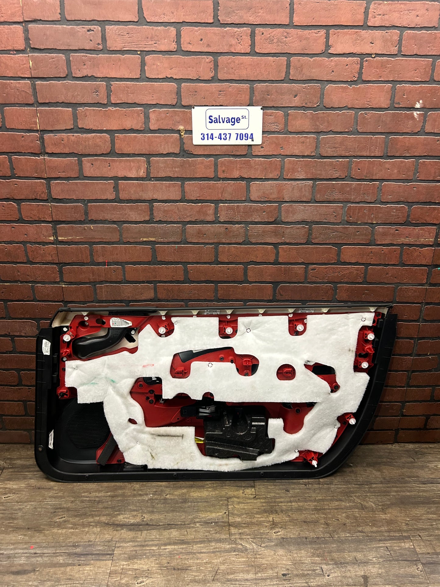 2015-2023 Dodge Challenger SP Ruby Red Driver LH Front Door Panel 7AG231R5AB OEM