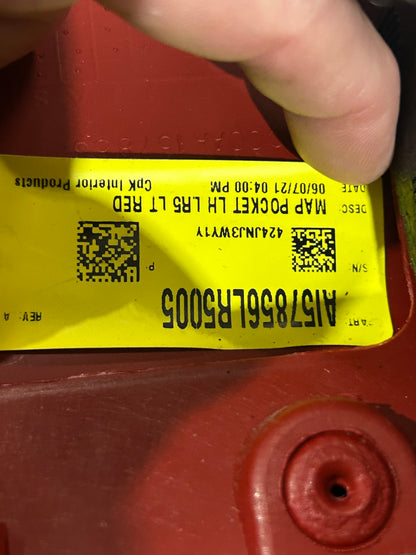 2015-2023 Dodge Challenger SP Ruby Red Driver LH Front Door Panel 7AG231R5AB OEM