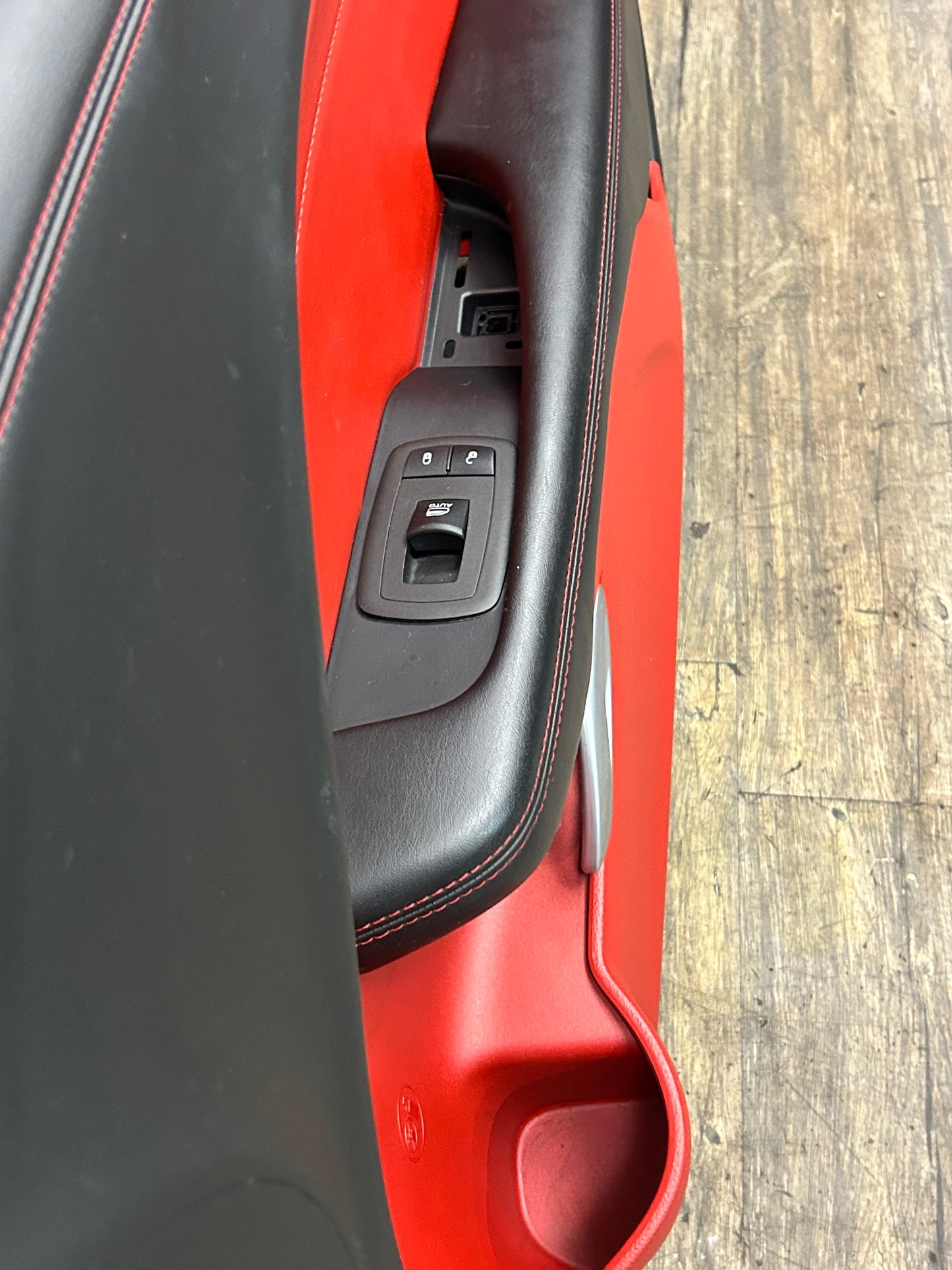 2015-2023 Dodge Challenger SP Ruby Red Passenger Front Door Panel 6TQ641R5AB OEM