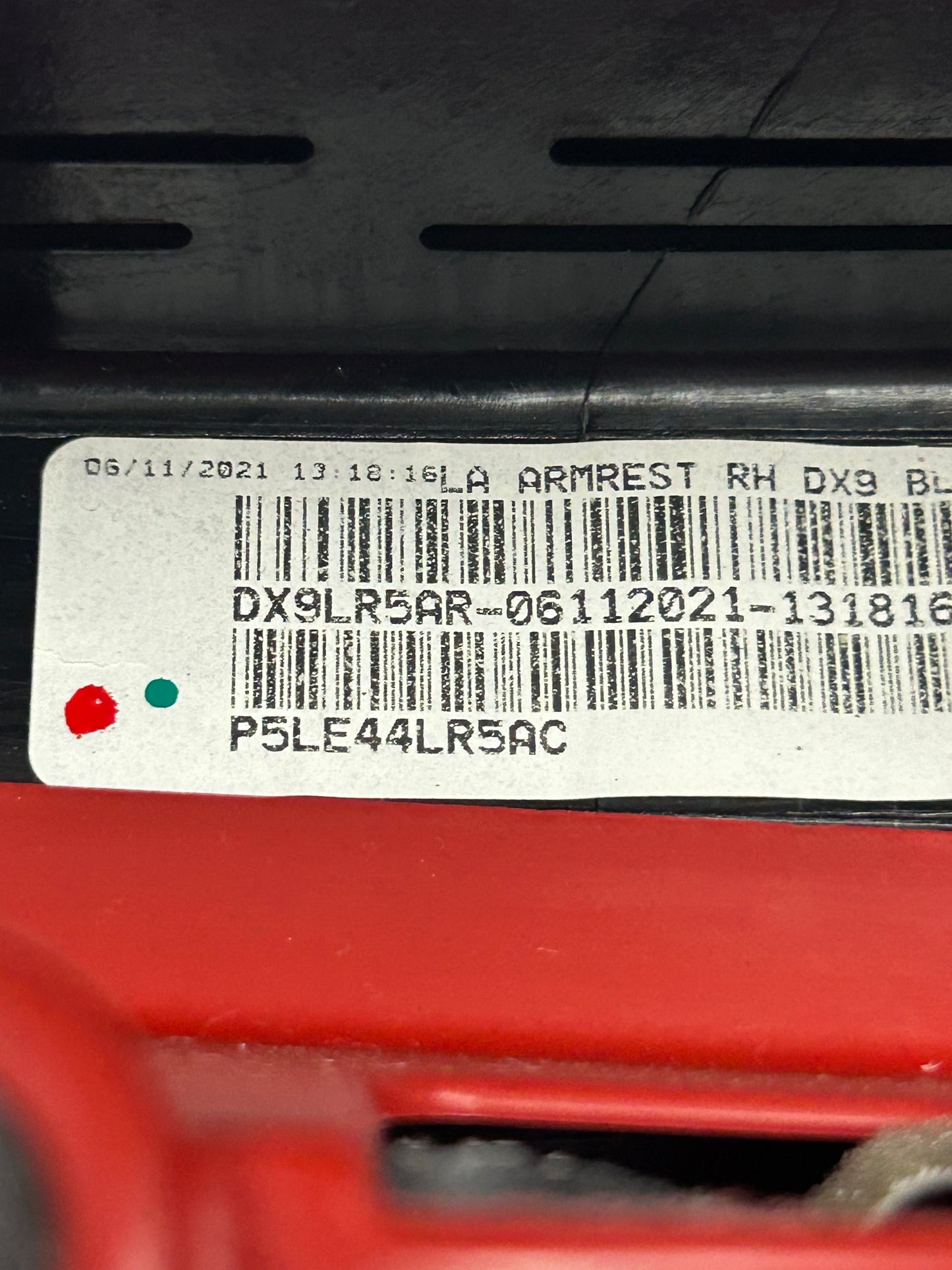 2015-2023 Dodge Challenger SP Ruby Red Passenger Front Door Panel 6TQ641R5AB OEM