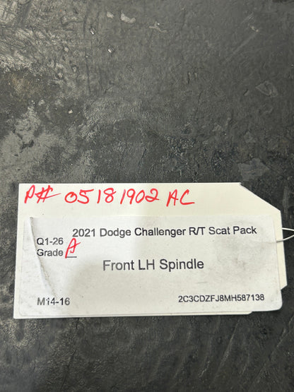 15 - 23 DODGE CHARGER CHALLENGER SCAT PACK OEM FRONT LEFT SPINDLE KNUCKLE