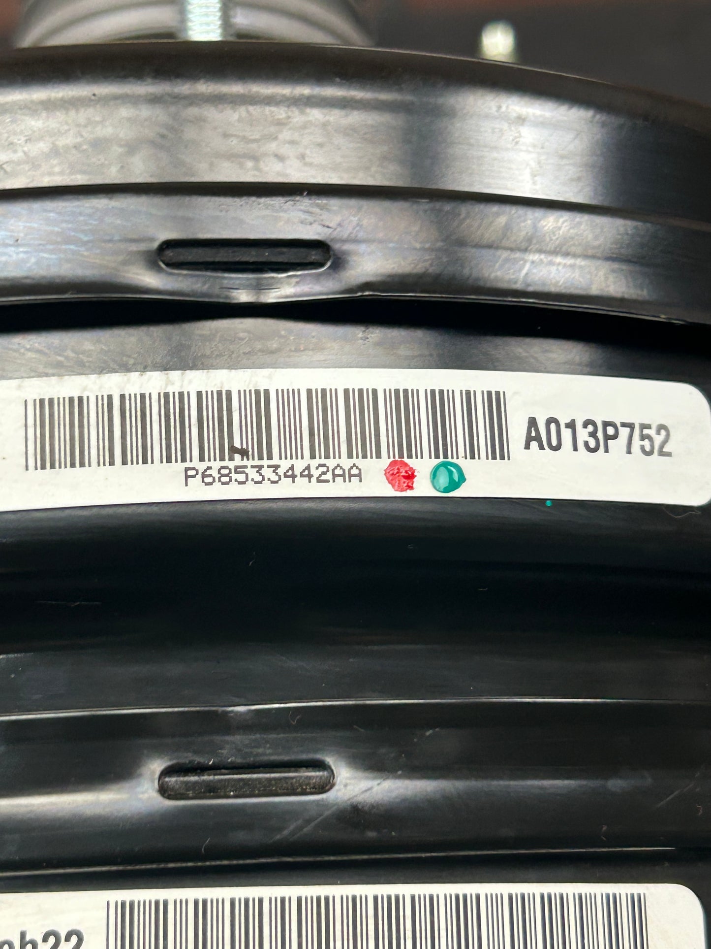 11-23 Dodge Charger Challenger Power Brake Booster W/ Master Cylinder 68533442AA