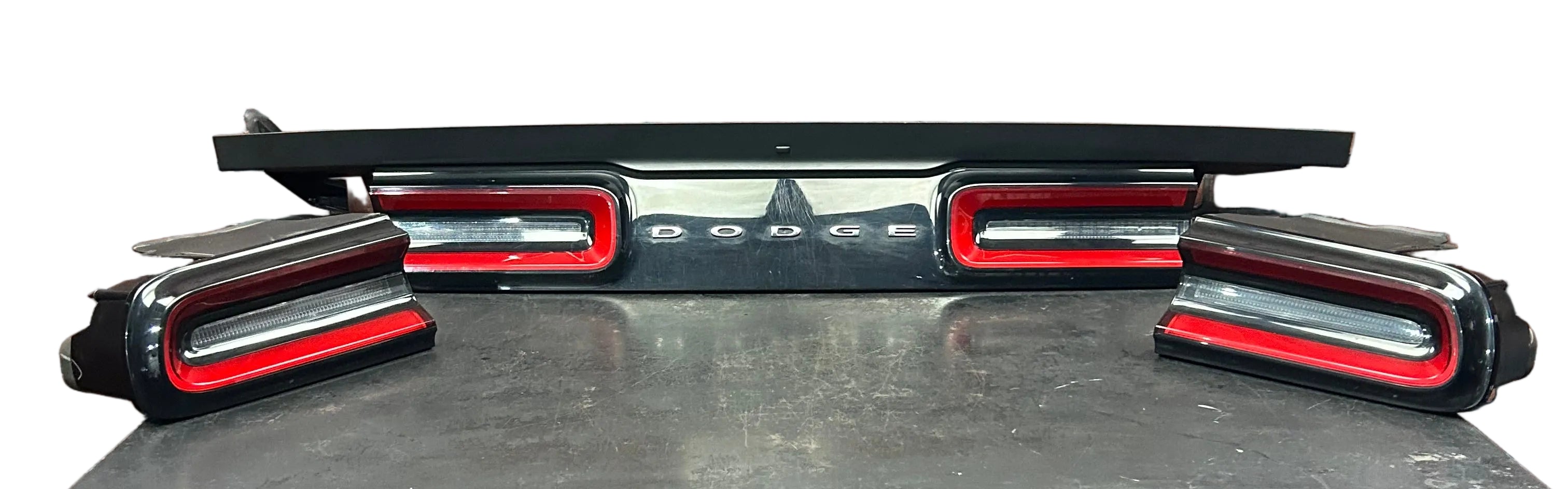 2015-2023 DODGE CHALLENGER TRUNK LID CENTER LH RH TAILLIGHT LAMP SET OF 3 OEM