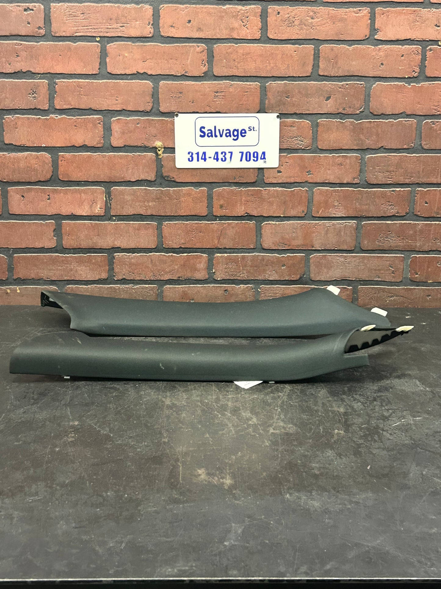2015-2023 DODGE CHALLENGER FRONT RIGHT LEFT SIDE A PILLAR TRIM COVER SET PAIR