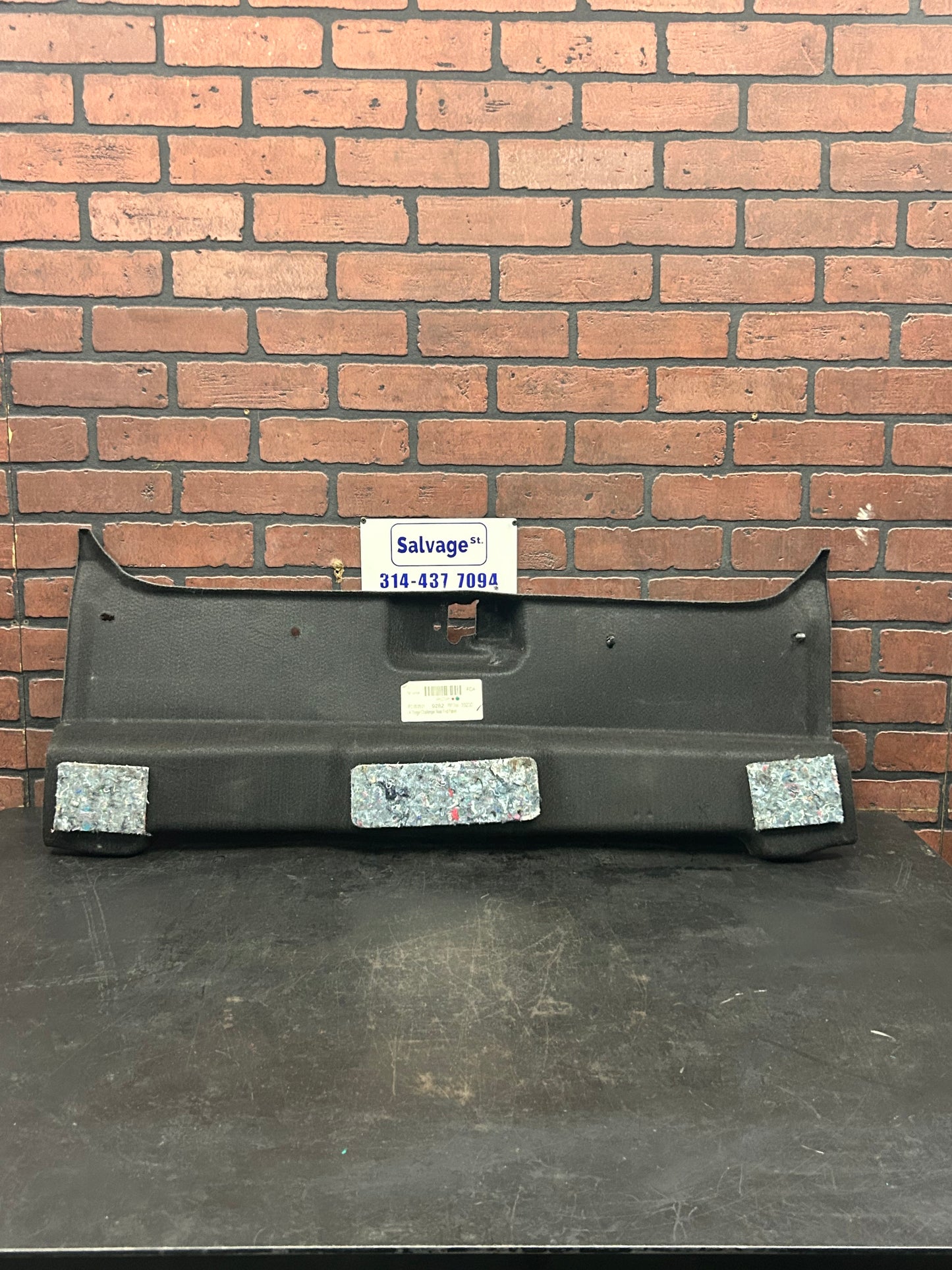 09-23 Dodge Challenger Rear Trunk Trim Liner Carpet Cover Panel 04662030AH OEM