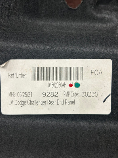 09-23 Dodge Challenger Rear Trunk Trim Liner Carpet Cover Panel 04662030AH OEM