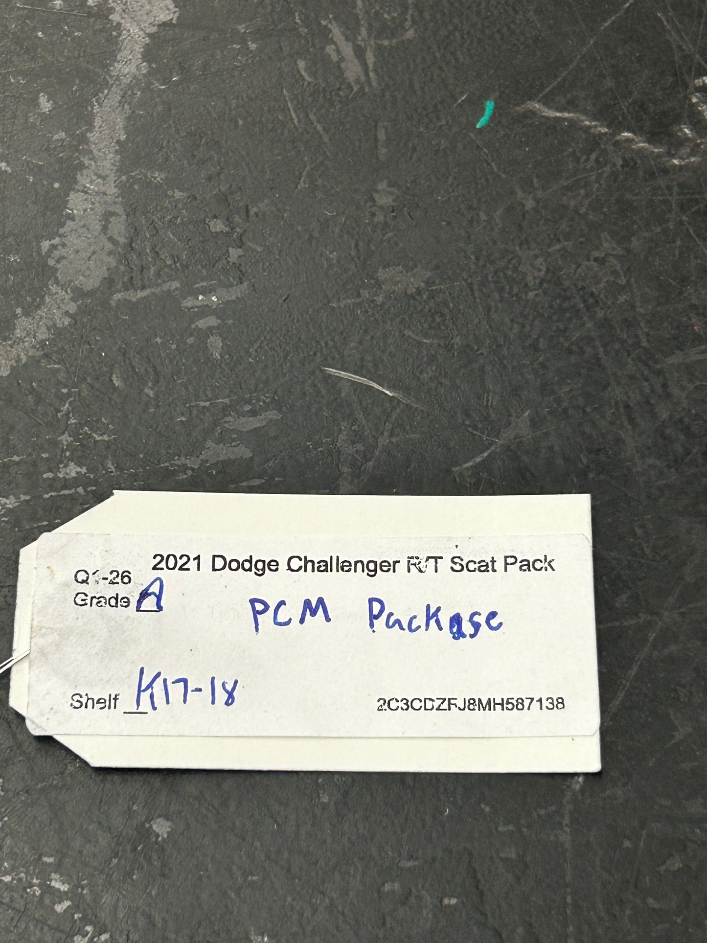21 Challenger Scat Pack 6.4 BCM PCM Pedal RFHUB Park Assist Ignition Package OEM