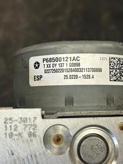 15-23 Challenger Charger ABS Anti Lock Brake Pump Module Assembly OEM 68500121AC