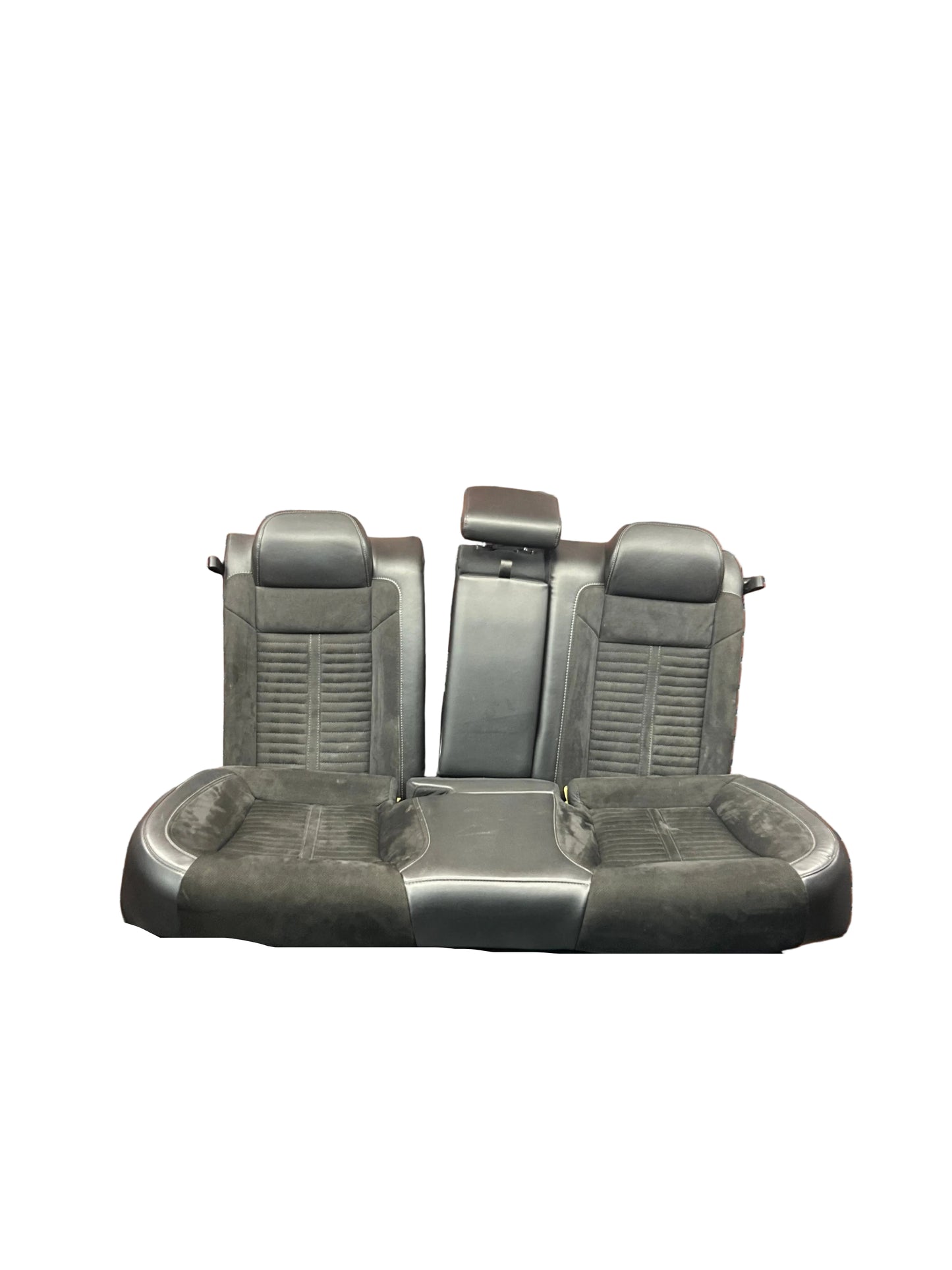 2015-2023 Dodge Charger Daytona SP Leather Suede Rear 3 Piece Seat Set OEM 55K