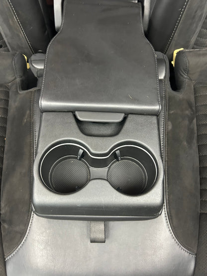 2015-2023 Dodge Charger Daytona SP Leather Suede Rear 3 Piece Seat Set OEM 55K