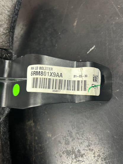 2018-2023 DODGE CHARGER REAR 2ND SECOND ROW LEFT RIGHT SIDE SEAT BOLSTER SET