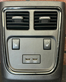2015-2023 DODGE CHARGER CENTER CONSOLE REAR BACK AC AIR VENT TRIM END PANEL OEM