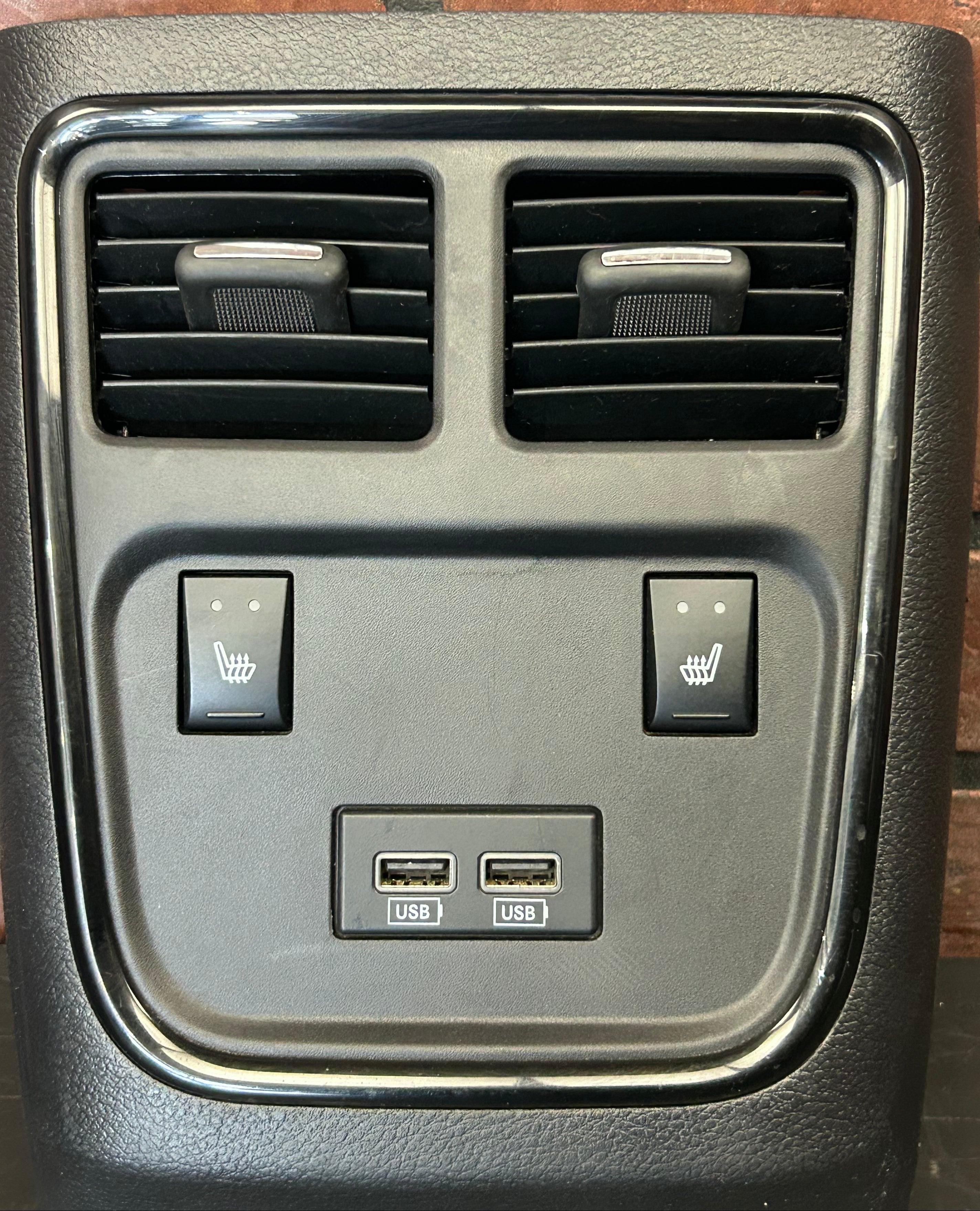 2015-2023 DODGE CHARGER CENTER CONSOLE REAR BACK AC AIR VENT TRIM END PANEL OEM