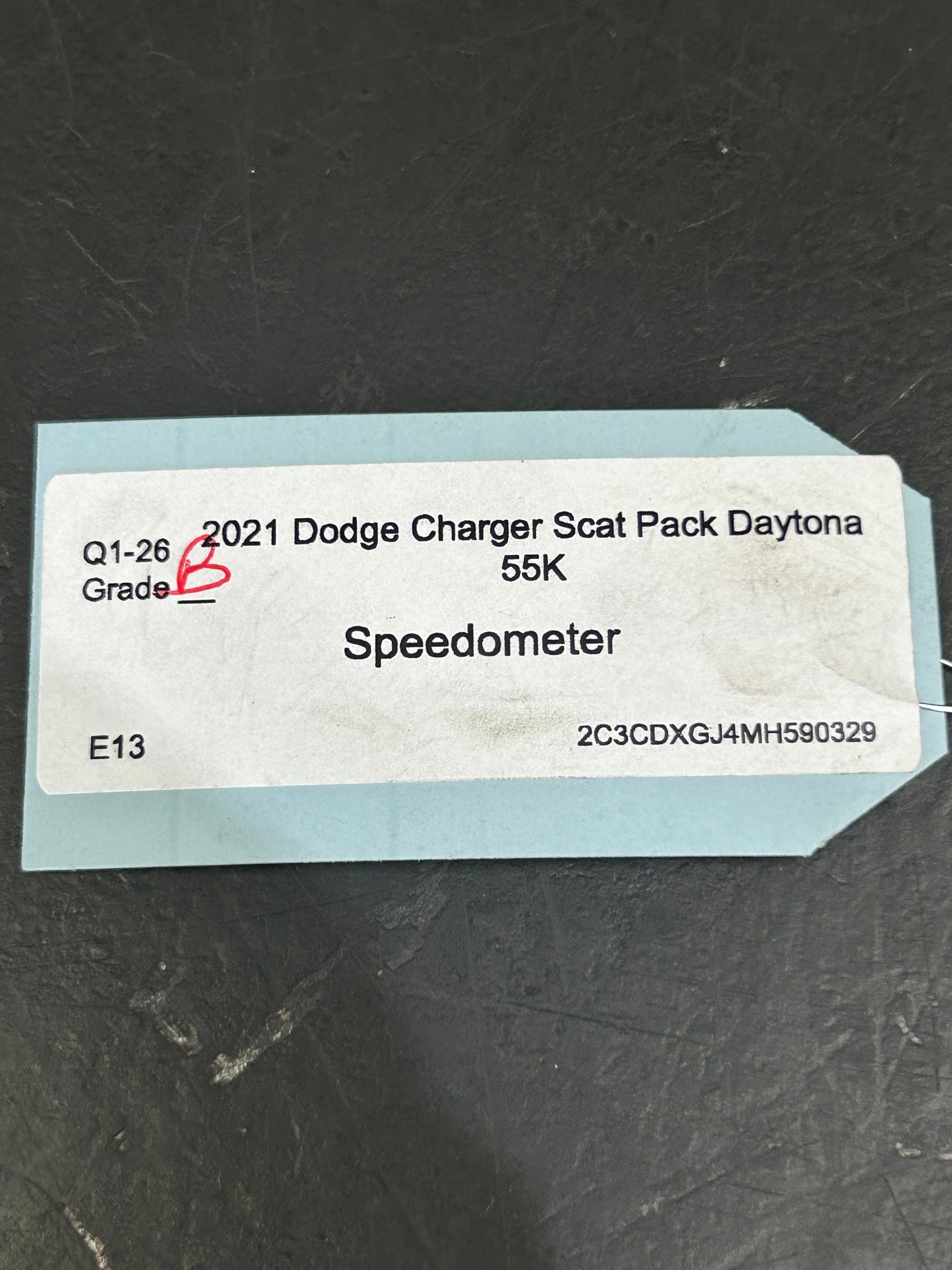 21-22 OEM Dodge Charger SCAT Pack Instrument Cluster Gauge Speedometer Assy 55k
