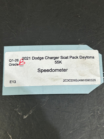 21-22 OEM Dodge Charger SCAT Pack Instrument Cluster Gauge Speedometer Assy 55k