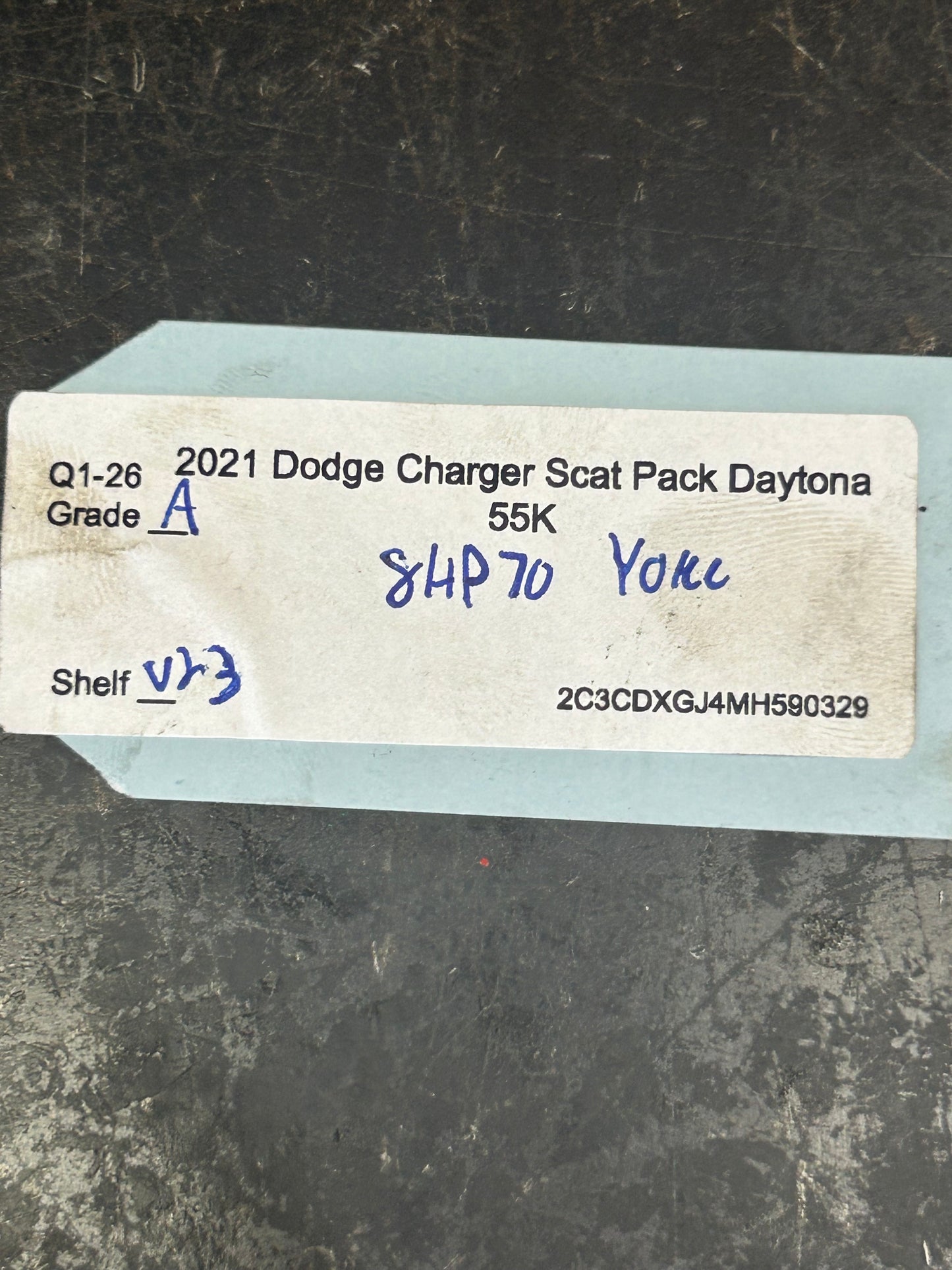 15-26 Mopar Dodge Chrysler Charger 8 Speed Transmission Flange Yoke 8HP70 55k