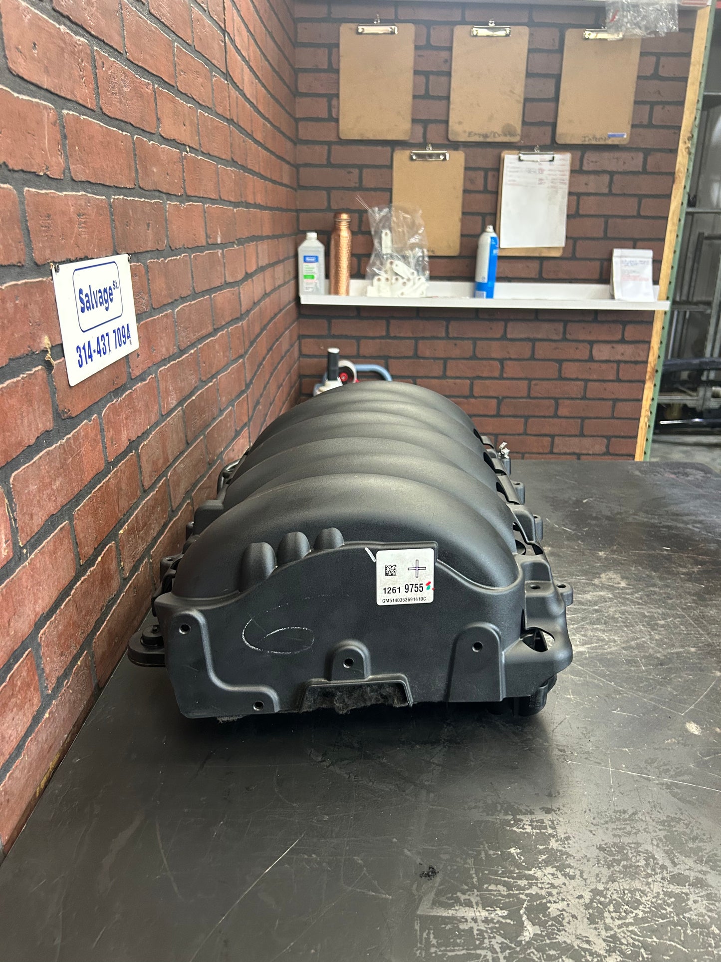15-20 GMC YUKON XL DENALI OEM 6.2L ENGINE INTAKE MANIFOLD W/ THROTTLE BODY