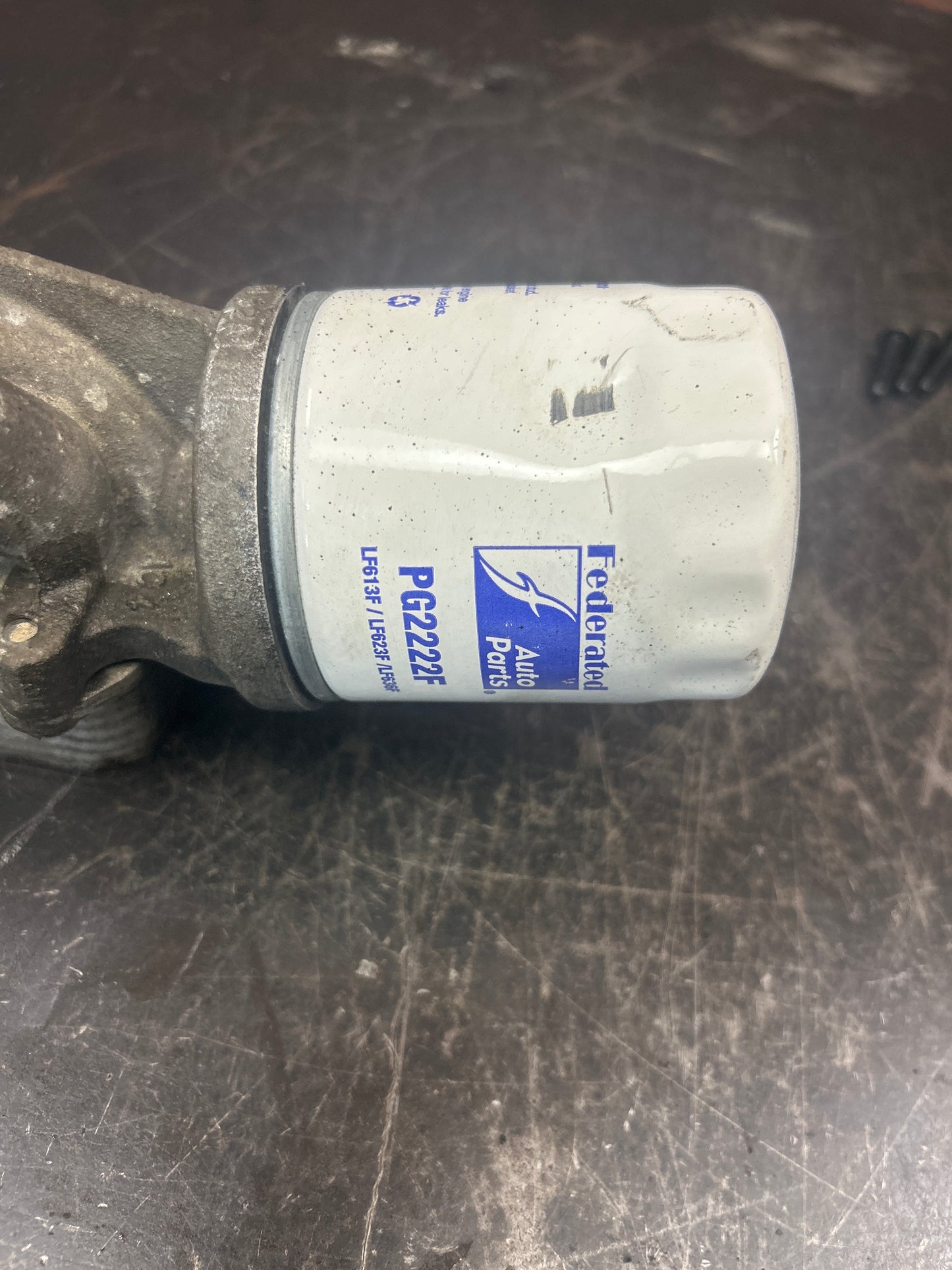 2014-2024 RAM 2500 6.4L Engine Oil Cooler Filter Adapter OEM 04893200AC
