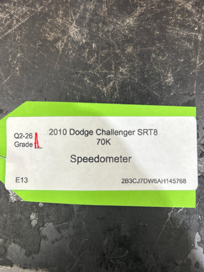 2010 Dodge Challenger SRT8 Speedometer Gauge Instrument Cluster 180MPH 70k OEM