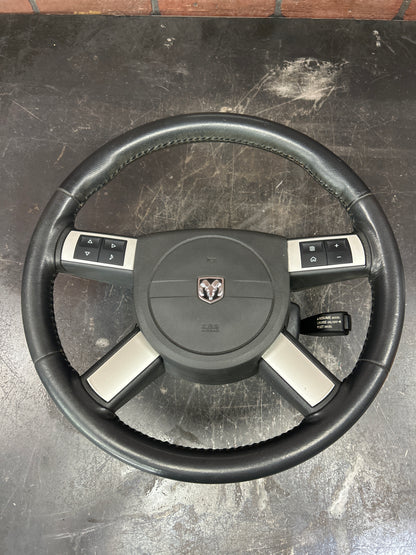 2008–2010 Dodge Challenger Charger Steering Wheel Assembly OEM 1FT121DVAC