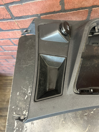 2008-2014 Dodge Challenger SRT Black Center Console Assembly OEM w/ Cupholders