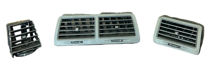 2008-2014 Dodge Challenger Center Left Right Side Dash Air Vent Bezel Set OEM
