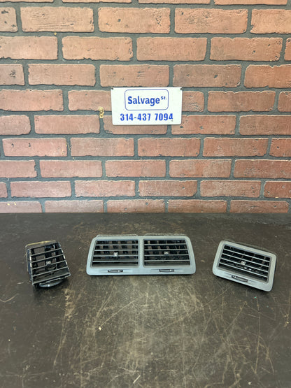 2008-2014 Dodge Challenger Center Left Right Side Dash Air Vent Bezel Set OEM