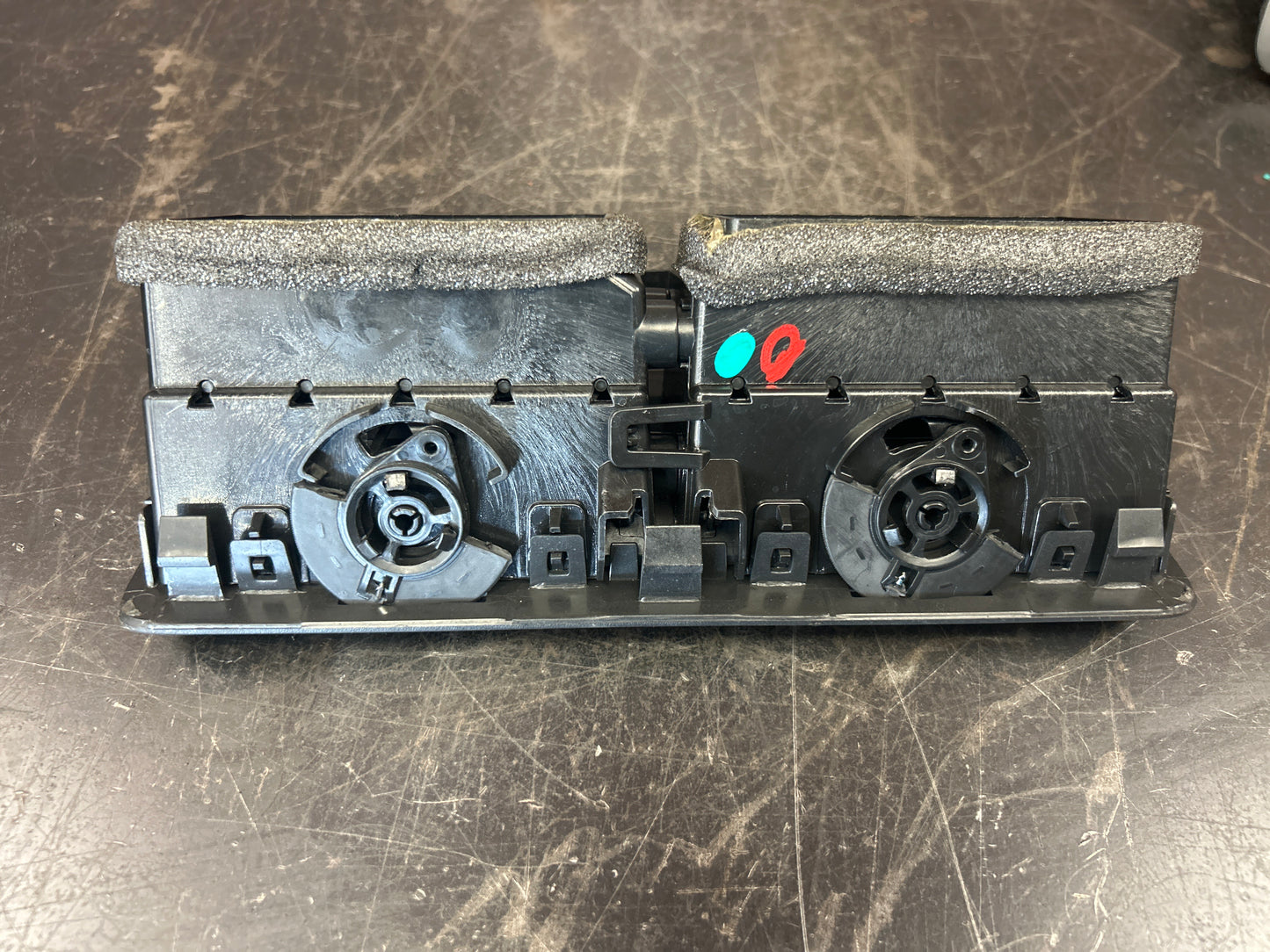 2008-2014 Dodge Challenger Center Left Right Side Dash Air Vent Bezel Set OEM