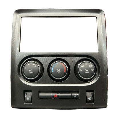 09-10 DODGE CHALLENGER HVAC AC HEAT AIR CLIMATE CONTROL SWITCH BEZEL ASSEMBLY