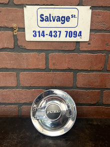 2008-2010 Dodge Challenger SRT8 Silver Chrome Fuel Gas Cap Door Assembly OEM