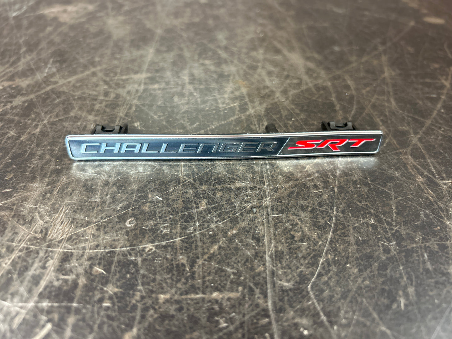 08-14 Dodge Challenger SRT Dash Instrument Panel Plaque Nameplate Emblem